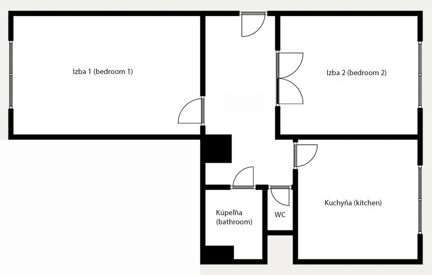 Apartment Anna Bratislava Bagian luar foto